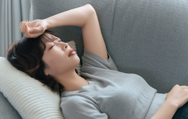 不安になる女性